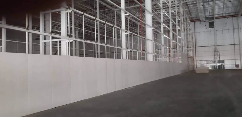 Grey MGO Cement Wall Panel / Magnesium Chloride Board Price