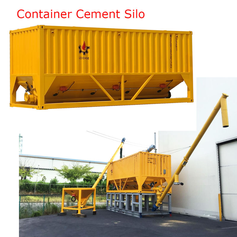 Hot Sales Horizontal Storage Used Cement Silo for Ready Mix Concrete Plant