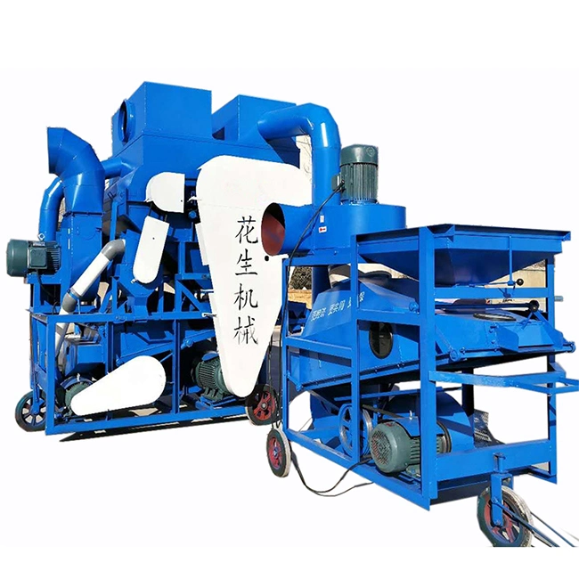4000 Kg/H Input Capacity Low Breaking Rate Groundnut Sheller Mill
