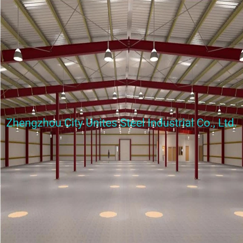 Pre Made Steel Fabricated Warehouse Ready Made Structural Building