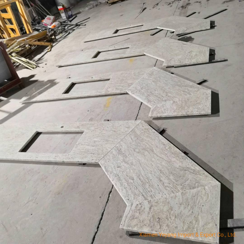 New Finished River White Granite Countertops for Kitchen/Project/Construction