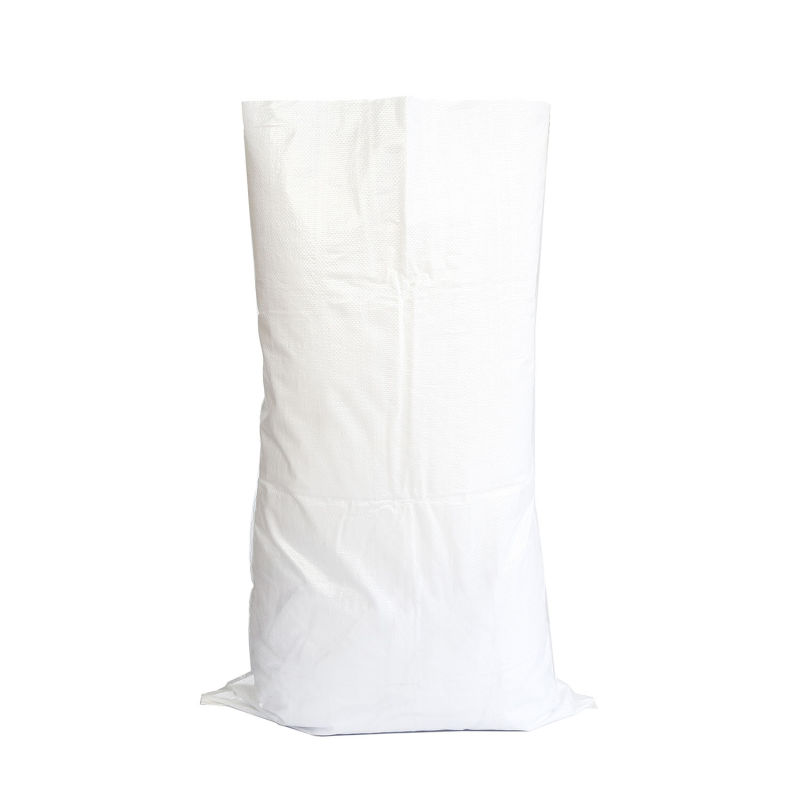 Wholesale PP Woven 50kg White Rice Bag