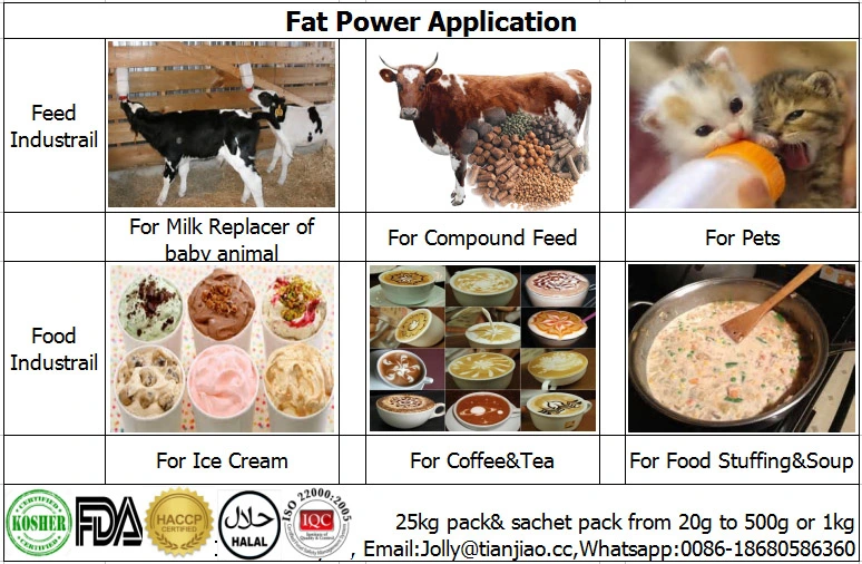 Pet High Fat Powder Premixed for Baby Animal & Pet Milk-Replacer