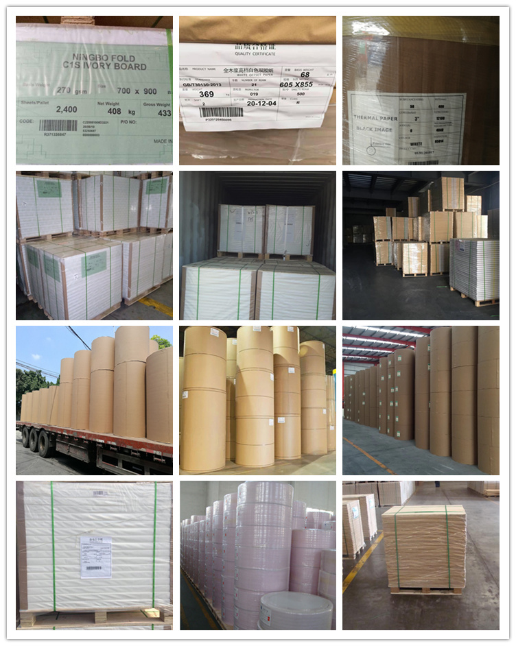 Super Whiteness Ningbo Ivory Board Paper/Fbb for Folding Boxes