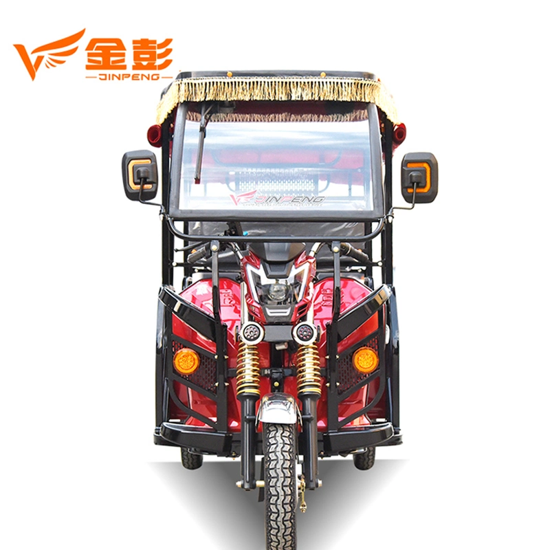 Hot Sales 60V 1000W Motor 3 Wheel Electric Passenger Taxi Rickshaw for 5-6 Persons