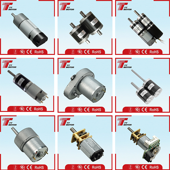 More reliable Totally Enclosed 6V DC brushless gear motor