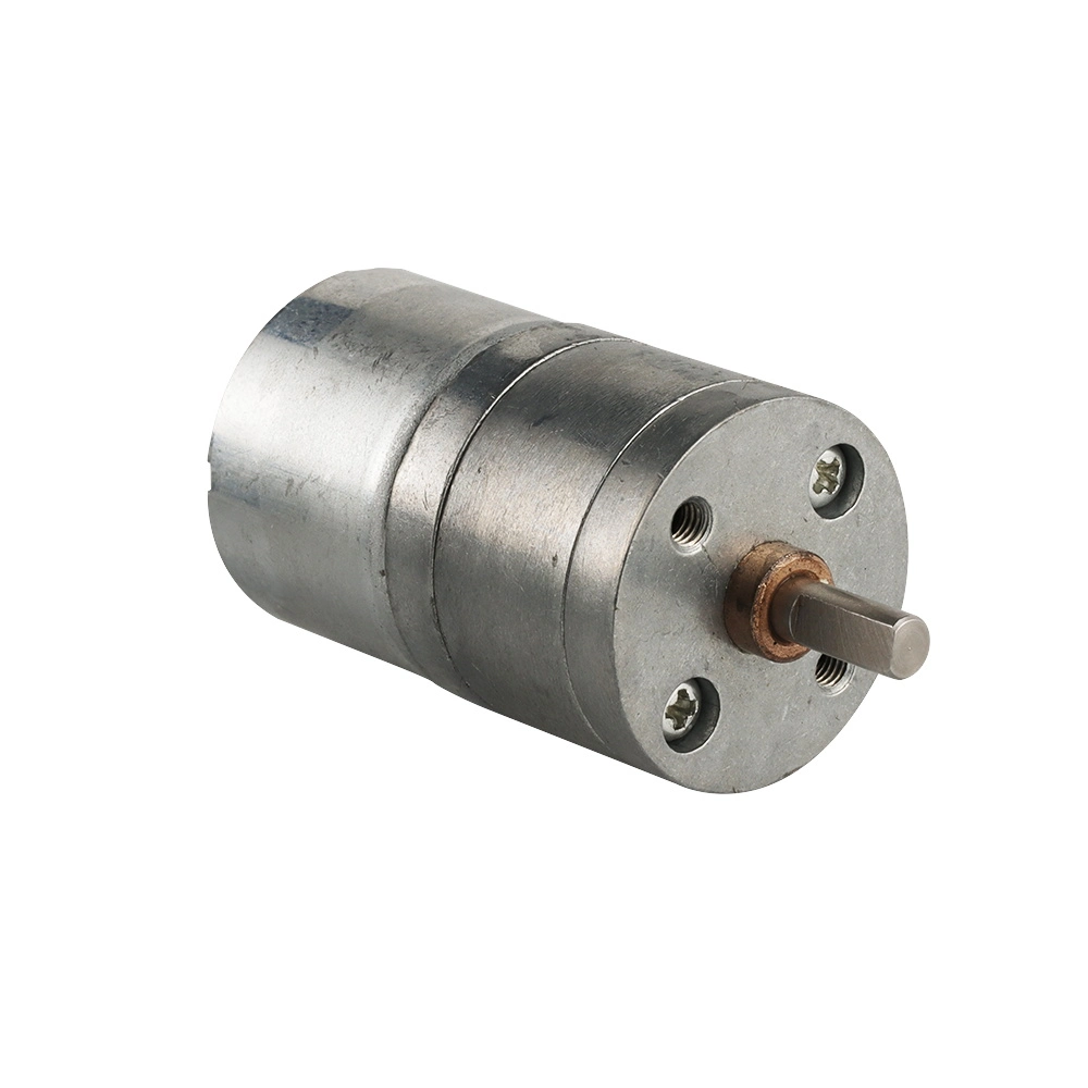 Factory Direct Sales 25mm DC Gear Motor 12V DC Motor with Gearbox