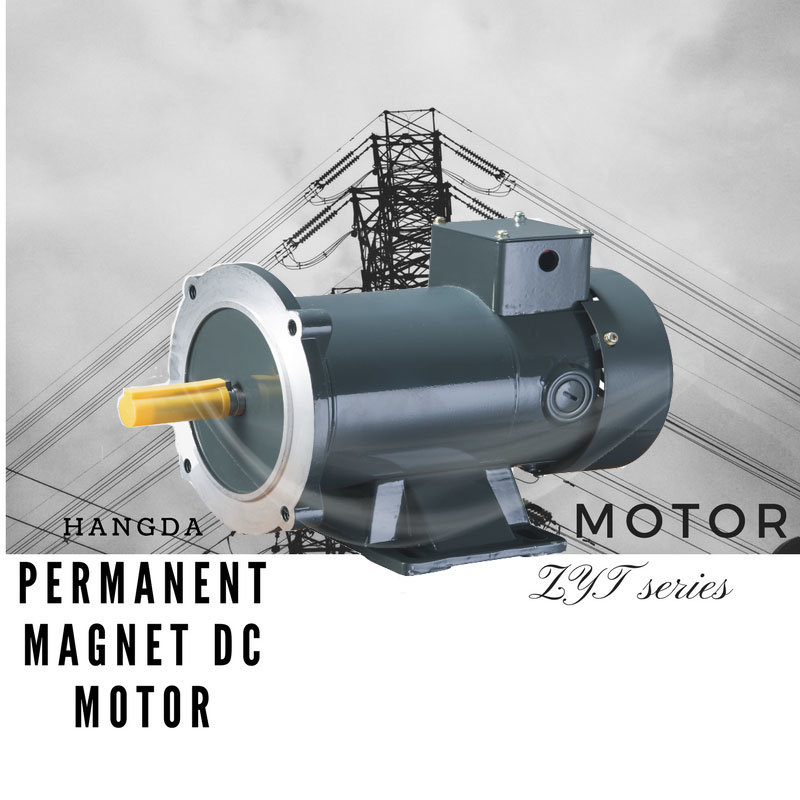 12V/24V/90V/180V 1.0HP 1750rpm Permanent Magnet DC Motor