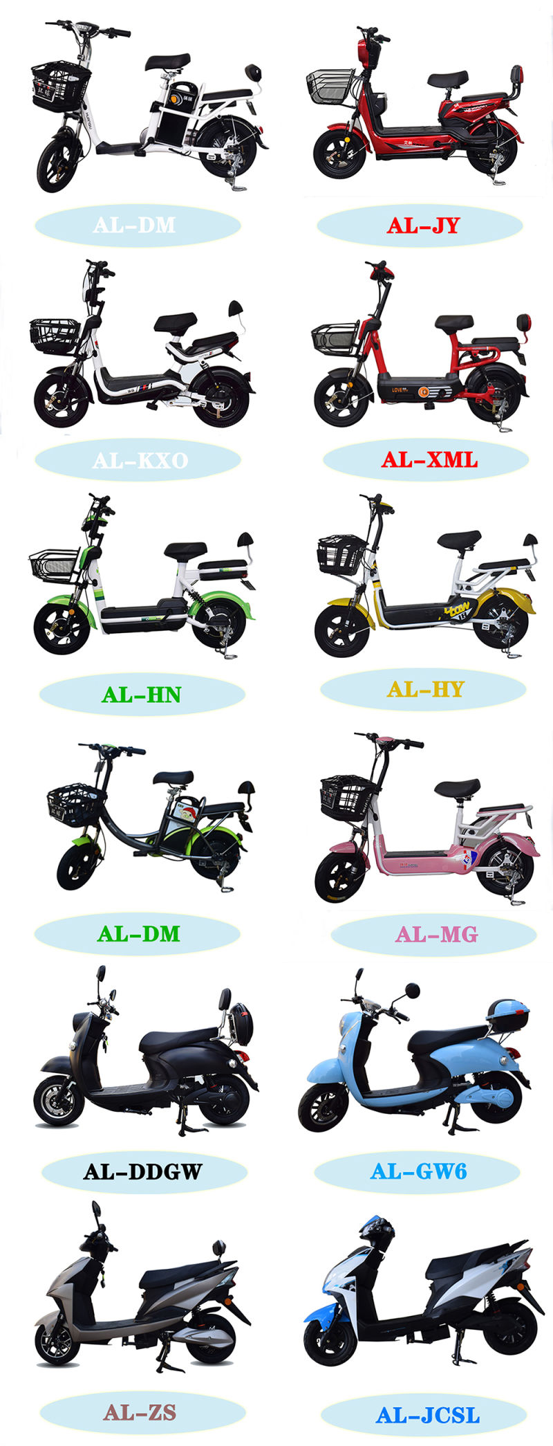 Al-Hn Electrical Bike for Man Electric Motorcycles Bike Adult Cheep Electric Motor Bikes
