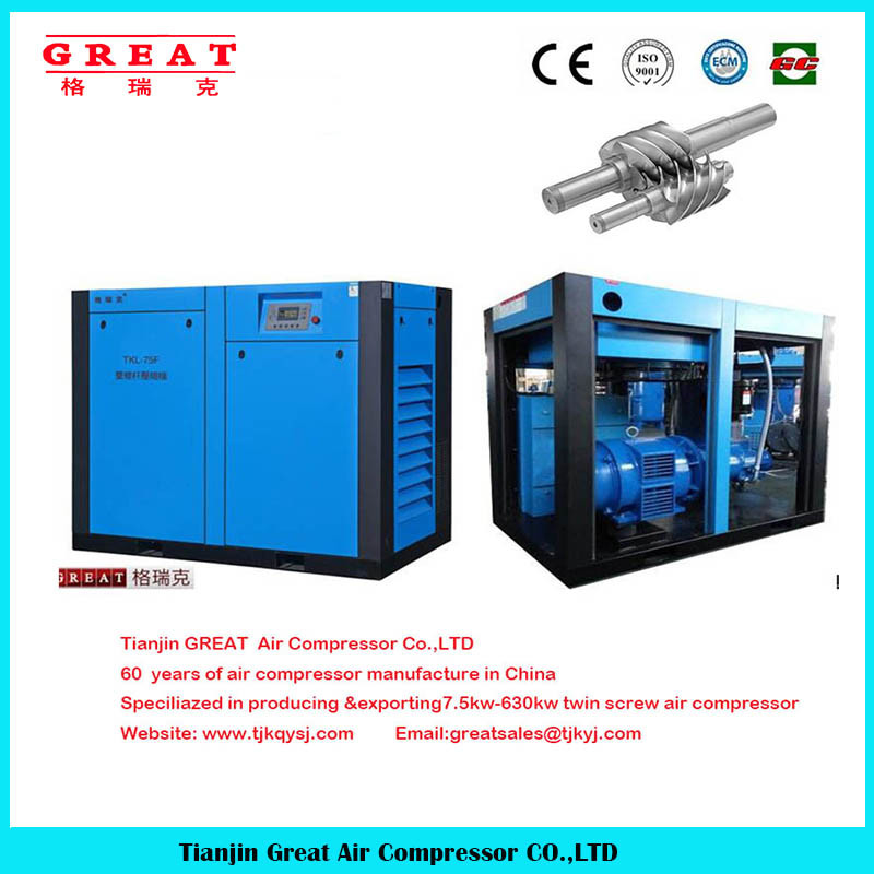 30kw 37kw 30HP 300cfm 30bar Electric Stationary Industrial Rotary Screw Air Compressor