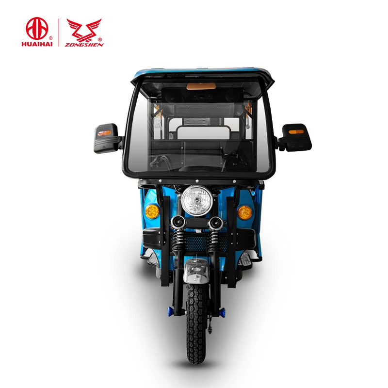Electric Passenger Tricycle with 60V 1000W Motor with Drum Brake