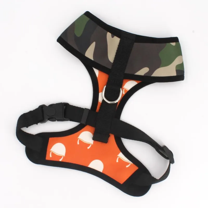 Dog Reversible Harness with Custom Pattern, Reversible Harness for Dog