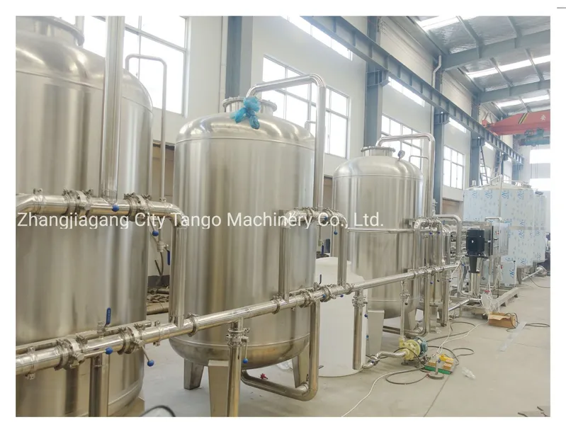 Water Treatment Plant with Pet Drink Water Filling Bottling Plant