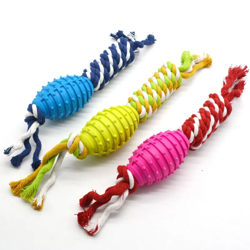 TPR Dog Wearing Rope Pet Cotton Rope Toy