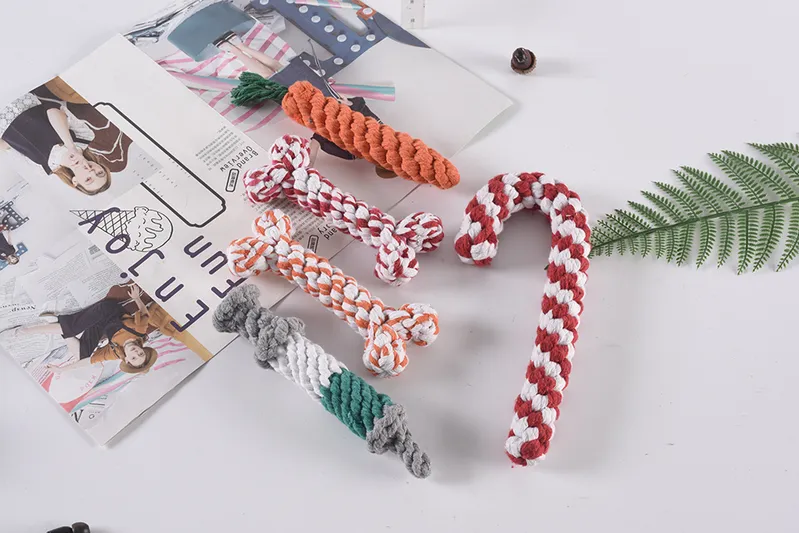 Factory Price Rope Knotted Rope Pet Dog Toy Accessories