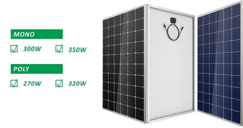 Foldable Portable Solar Generator for Drinking Water and House Load