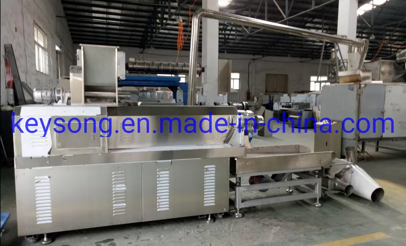 Twin Extruder Pet Food Fish Food Processing Line