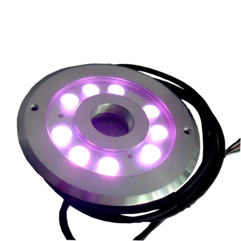 9X3w Stainless Steel IP68 LED Underwater Light for Fountain