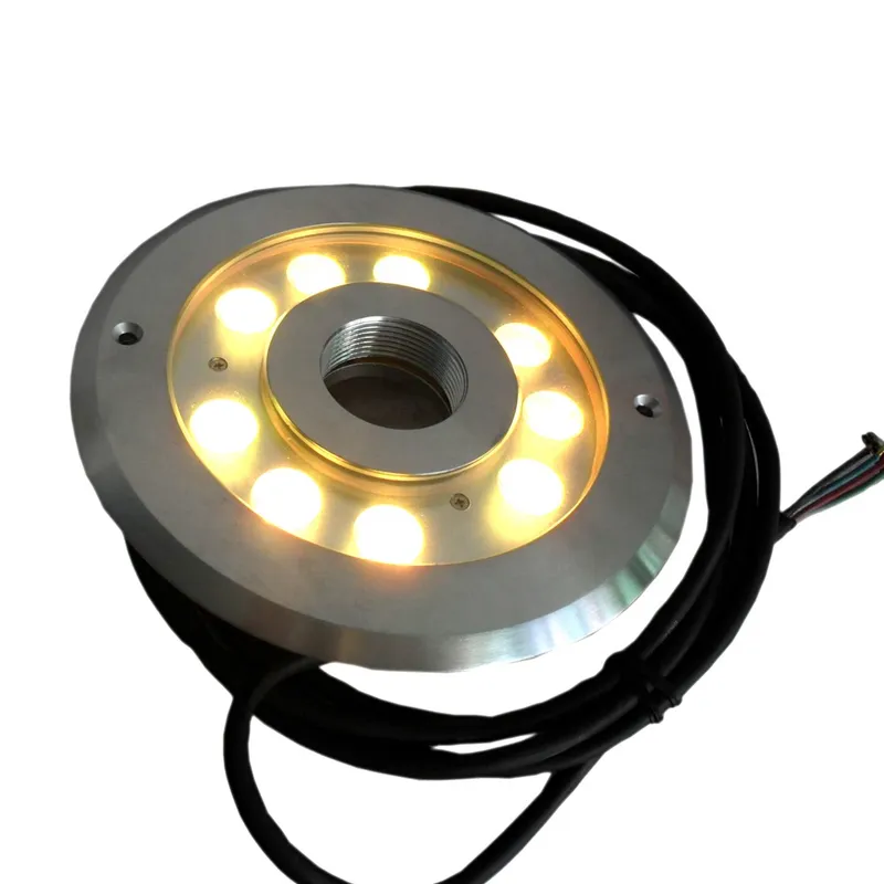 9X3w Stainless Steel IP68 LED Underwater Light for Fountain