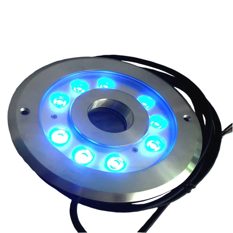 9X3w Stainless Steel IP68 LED Underwater Light for Fountain