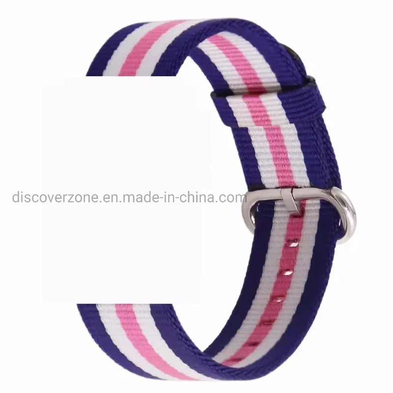 Nylon Woven Watch Strap for Apple Watch Smart Strap Iwtach Environmentally Friendly Non-Toxic Nylon Strap