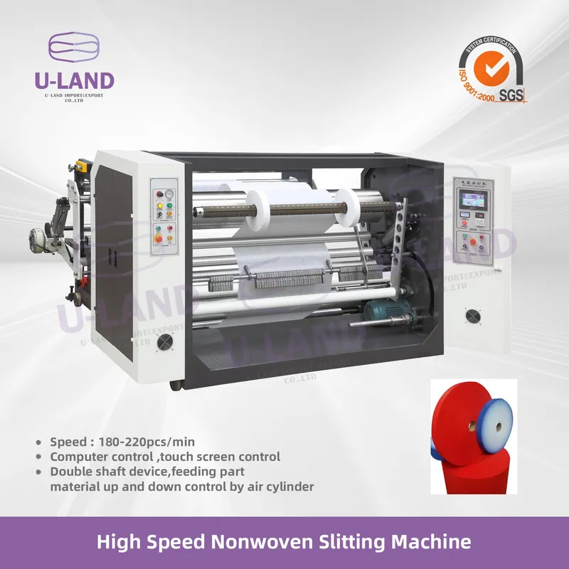 Automatic Slitter Rewinder Machine for Non Woven Fabric