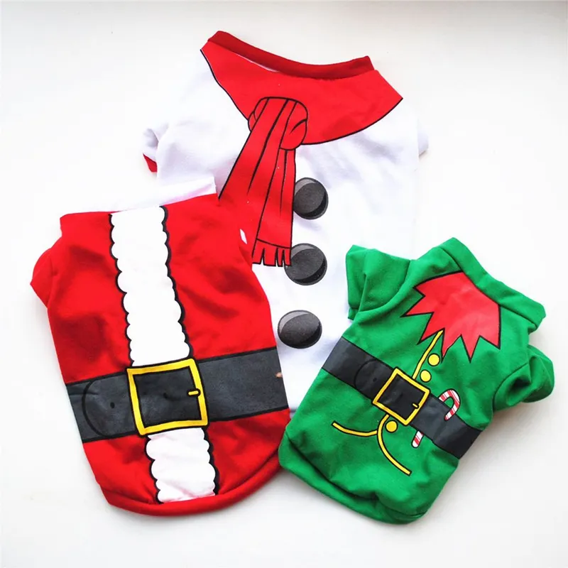 Christmas Costume Pet Dog Clothes for Dog Shirt Dog Clothing Costume for Dogs Pets Clothing