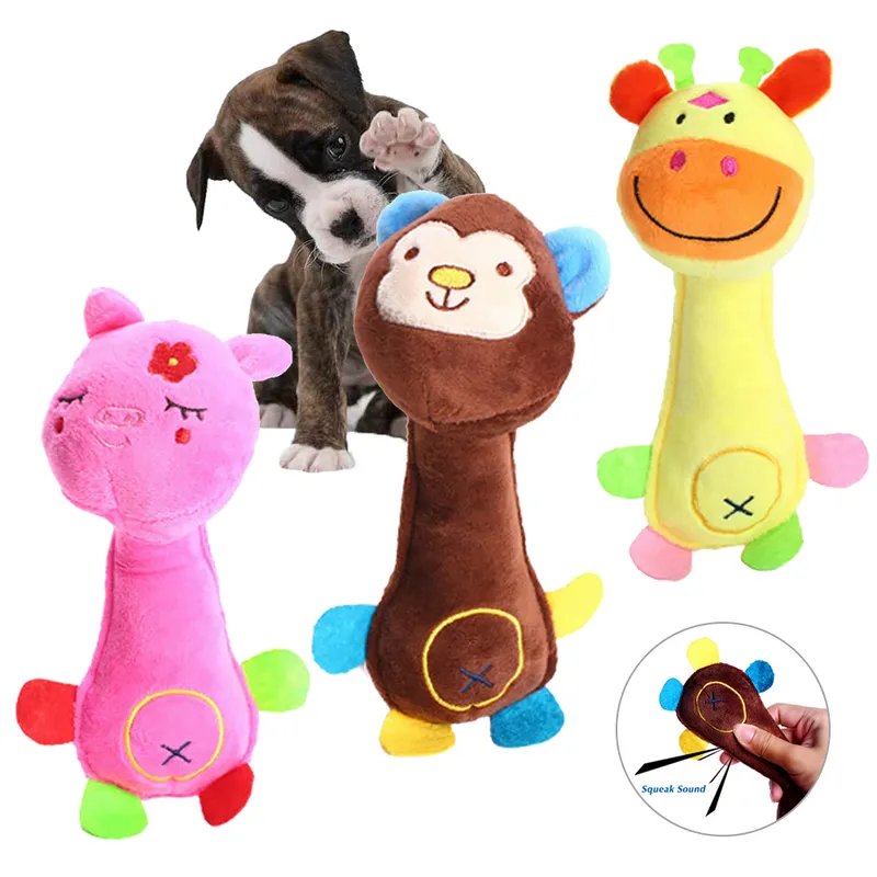 Dog Pet Wholesale Small Plush Stuffed Dog Chew Toy