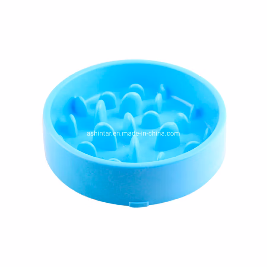 Pet Slow Feeder Bowl Cat Dog Slow Eating Food Silicone Pet Food Bowl