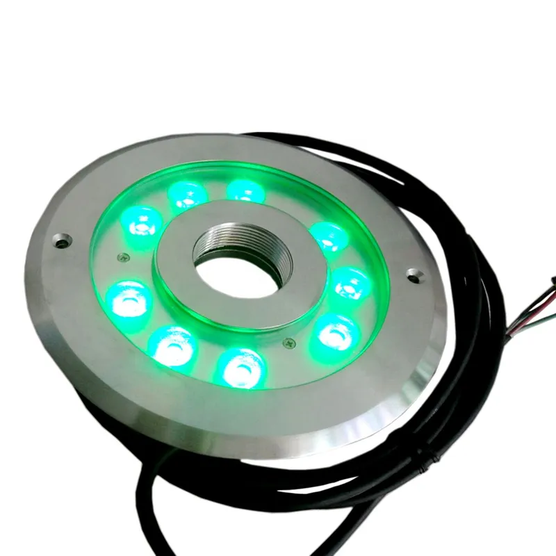 9X3w Stainless Steel IP68 LED Underwater Light for Fountain