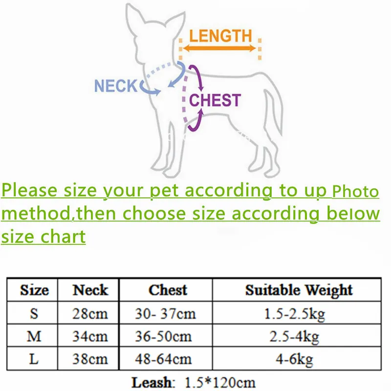 Dog Harness Adjustable Breathable Soft Pets Collar Nylon Mesh Vest Harness Pets Product