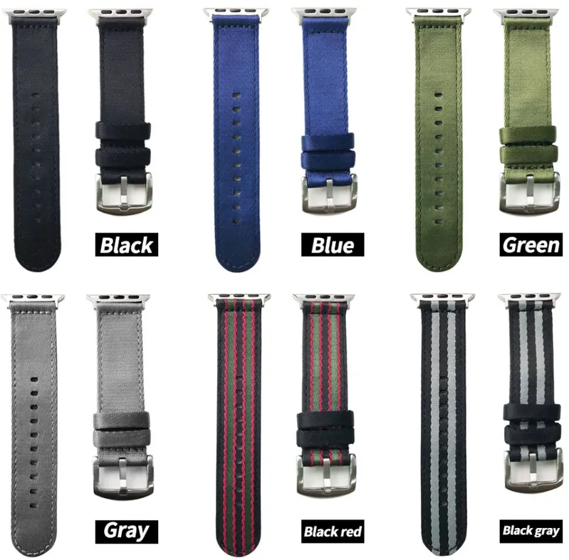 Nylon Belt for Iwatch Band Nylon Strap Smart Watch Strap Iwatch Belt