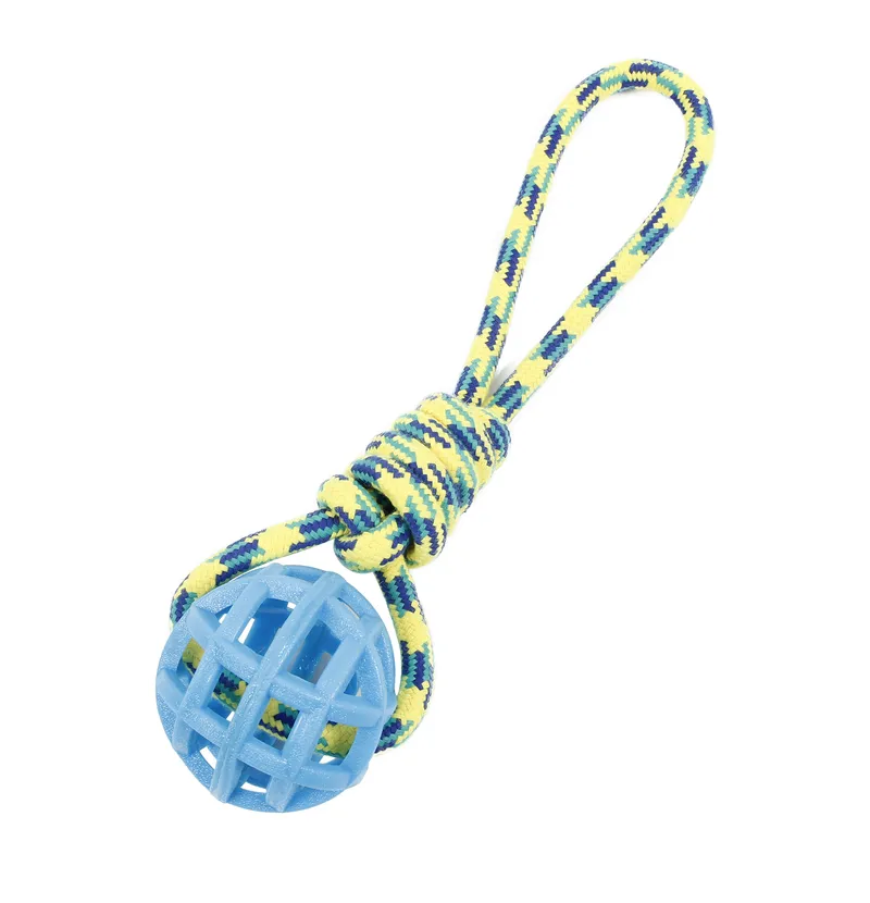 Cheap Dog Rope Toy with TPR Pet Toys