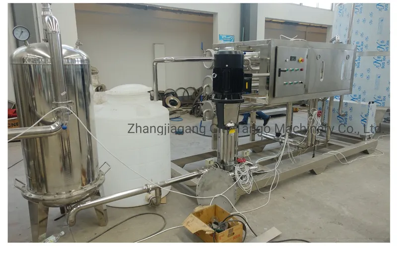 Water Treatment Plant with Pet Drink Water Filling Bottling Plant