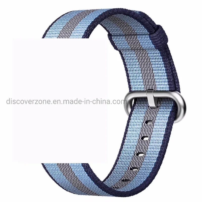 Nylon Woven Watch Strap for Apple Watch Smart Strap Iwtach Environmentally Friendly Non-Toxic Nylon Strap