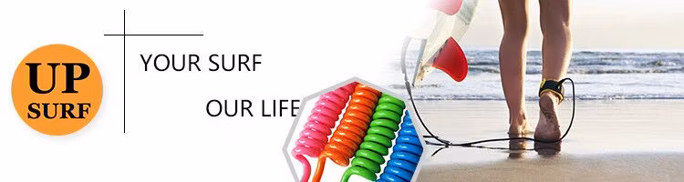 Sup Leash Coil Surfboard Leash Coil Sup Leash for Surfing