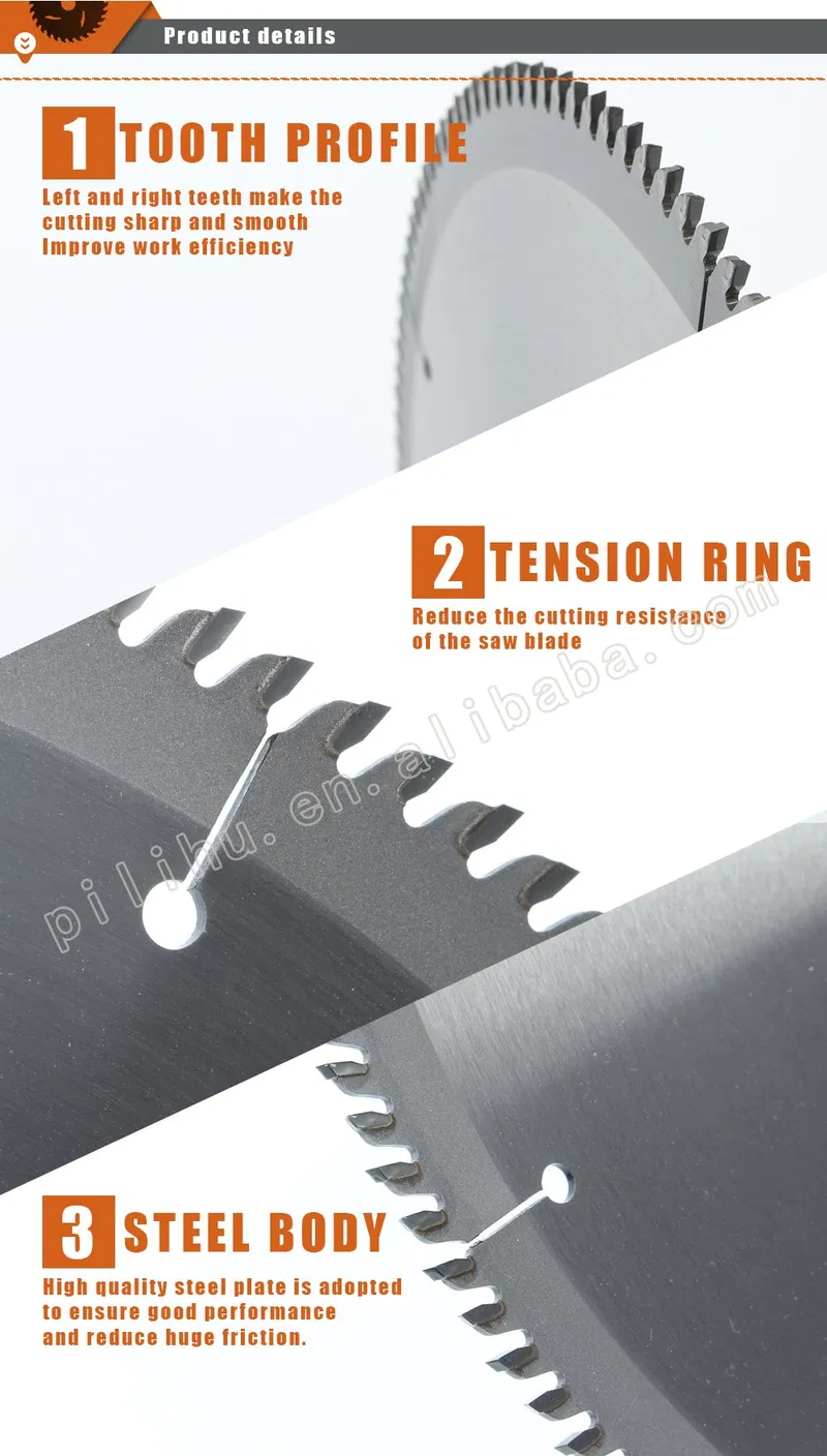 Tct Circular Bamboo Saw Blade for Cutting Bamboo