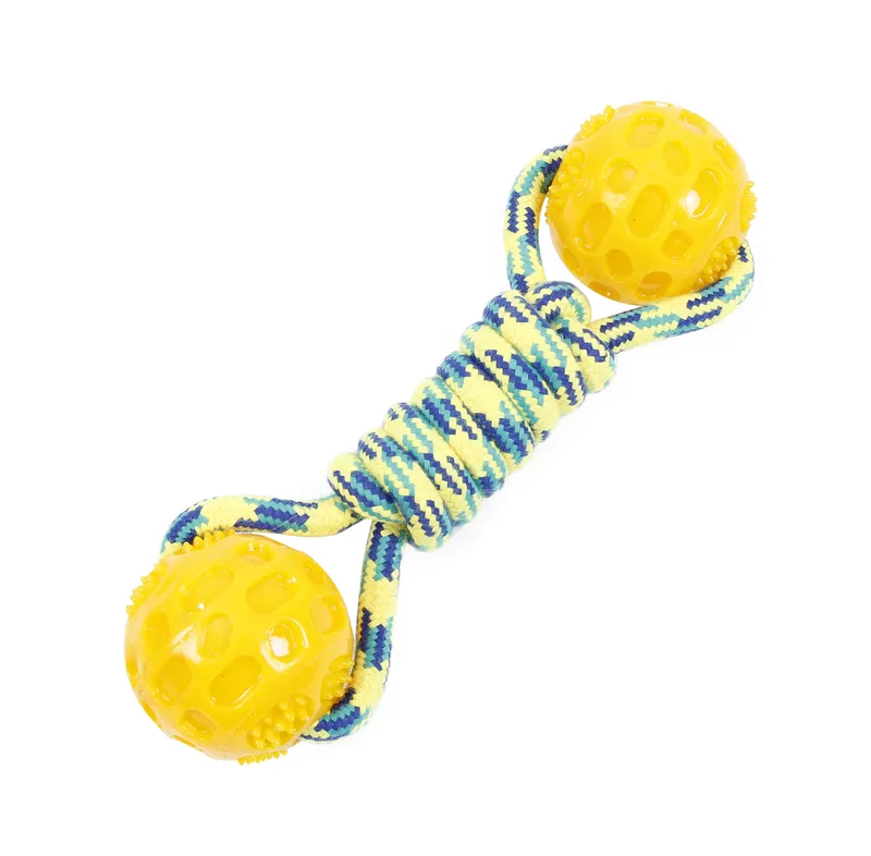 Cheap Dog Rope Toy with TPR Pet Toys