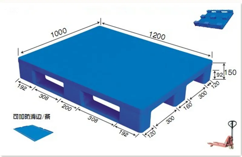 High Quality Closed Plastic Pallet for Food