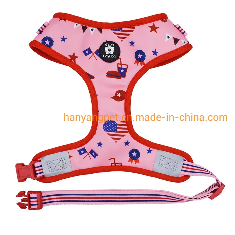 Polyester Harness for Dog, Adjustable and Custom Dog Harness