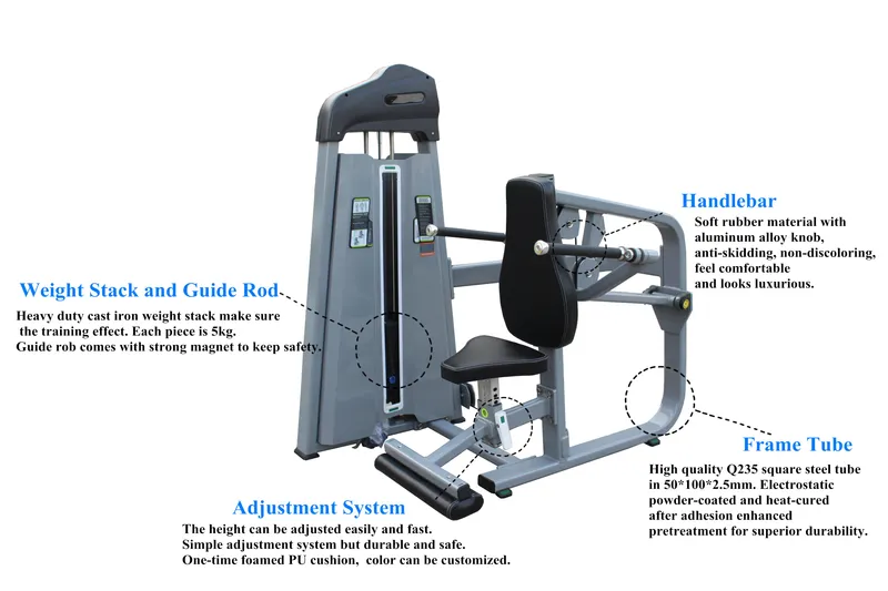 Fitness Equipment / Gym Equipment / Hammer Equipment / Seated DIP Axd5026