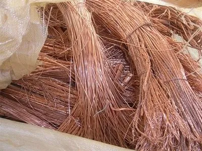 Long-Term Stock Pure Copper Wires Bright Copper Scrap Wires