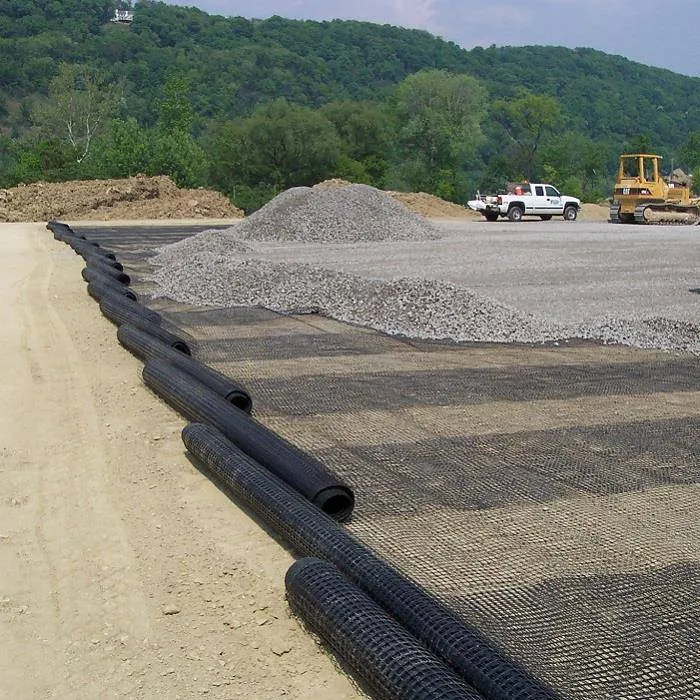 Driveway Fiberglass Geogrid for Bridge Pavement Reinforced