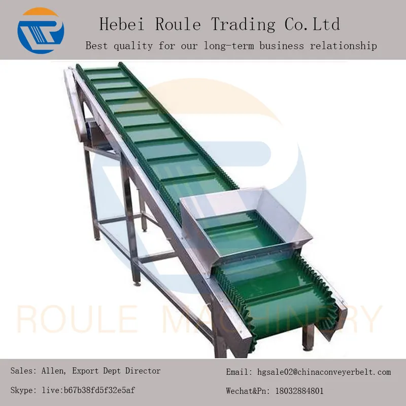 Flat Belt Conveyor Machine Price Inclined Belt Conveyor Roller Belt Conveyor for Sand Deliverying