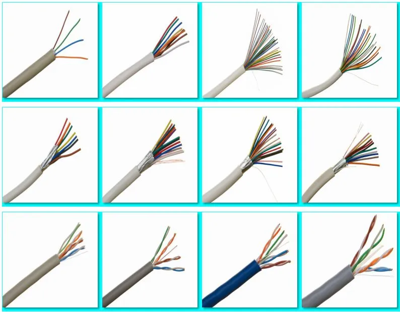 Multistrand Flexible Electrical Wire Copper Power Flexible Cable PVC Coated Cable