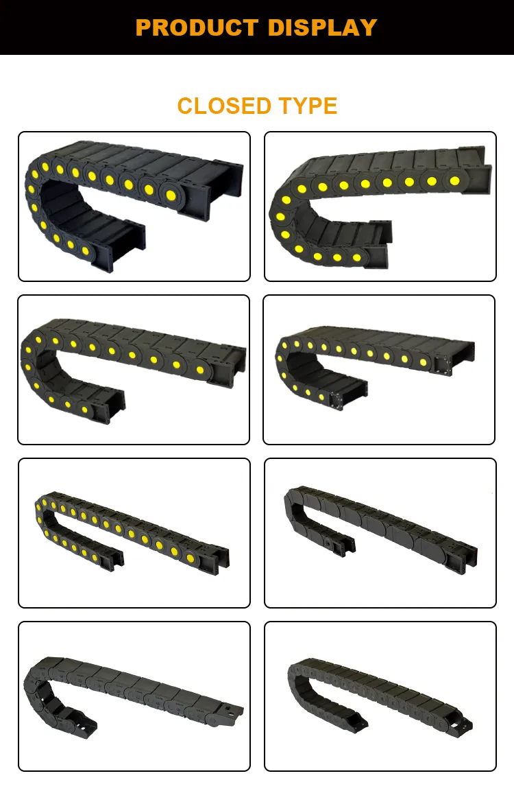 Nylon Plastic Cable Chain for CNC Machine