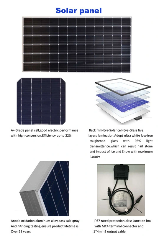 Solar Power System for Home 20kw System Solar Energy System Factory