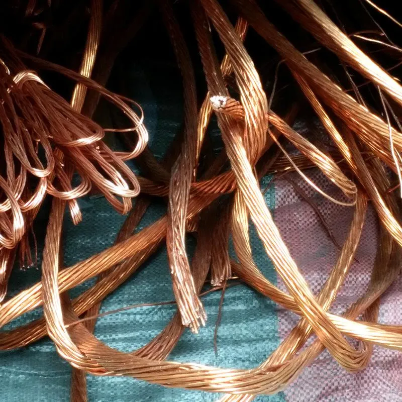 Long-Term Stock Pure Copper Wires Bright Copper Scrap Wires