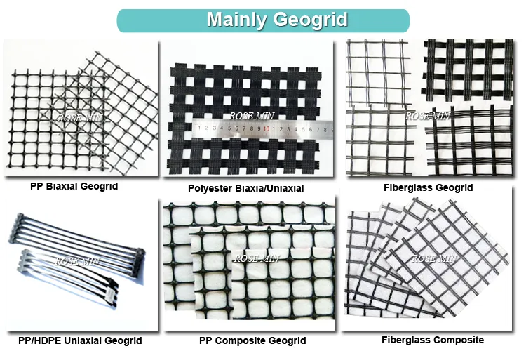 Fiberglass Biaxial Geogrid for Road and Bridge Pavement Reinforced