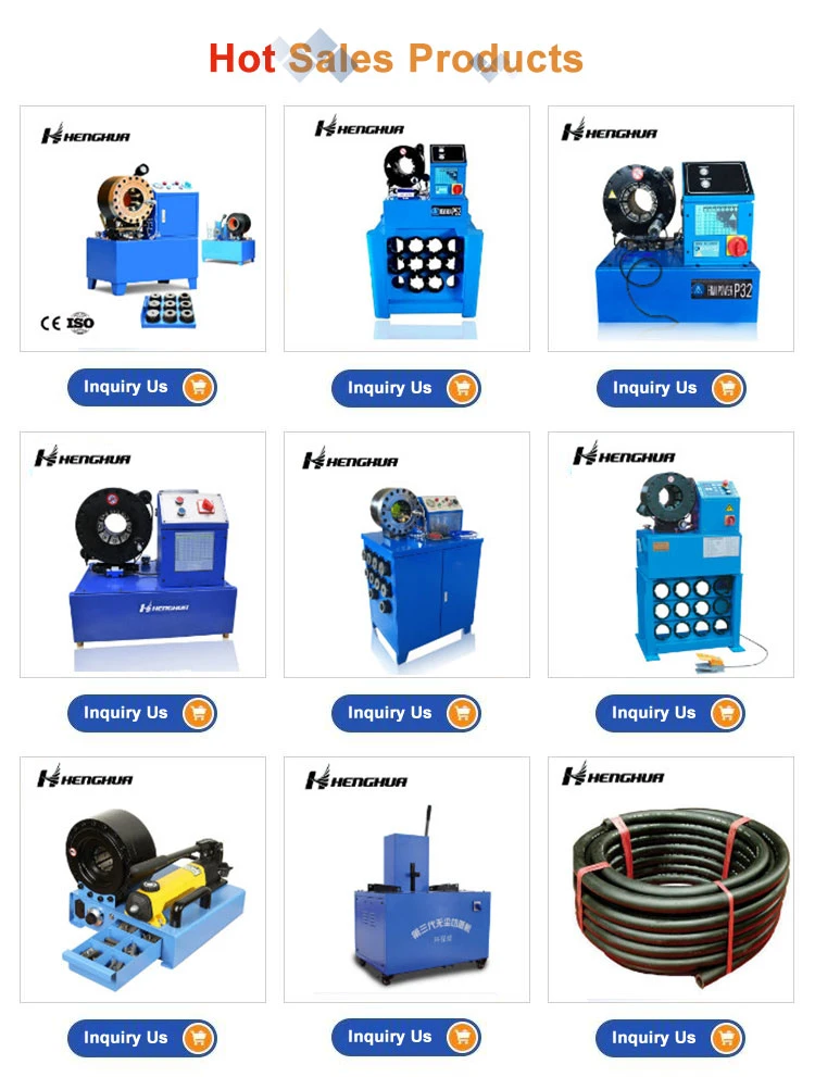 Safe and Convenient Instrument Display Hydraulic Hose Crimper Hydraulic Hose Press Tool Hydraulic Hose Crimping Machine